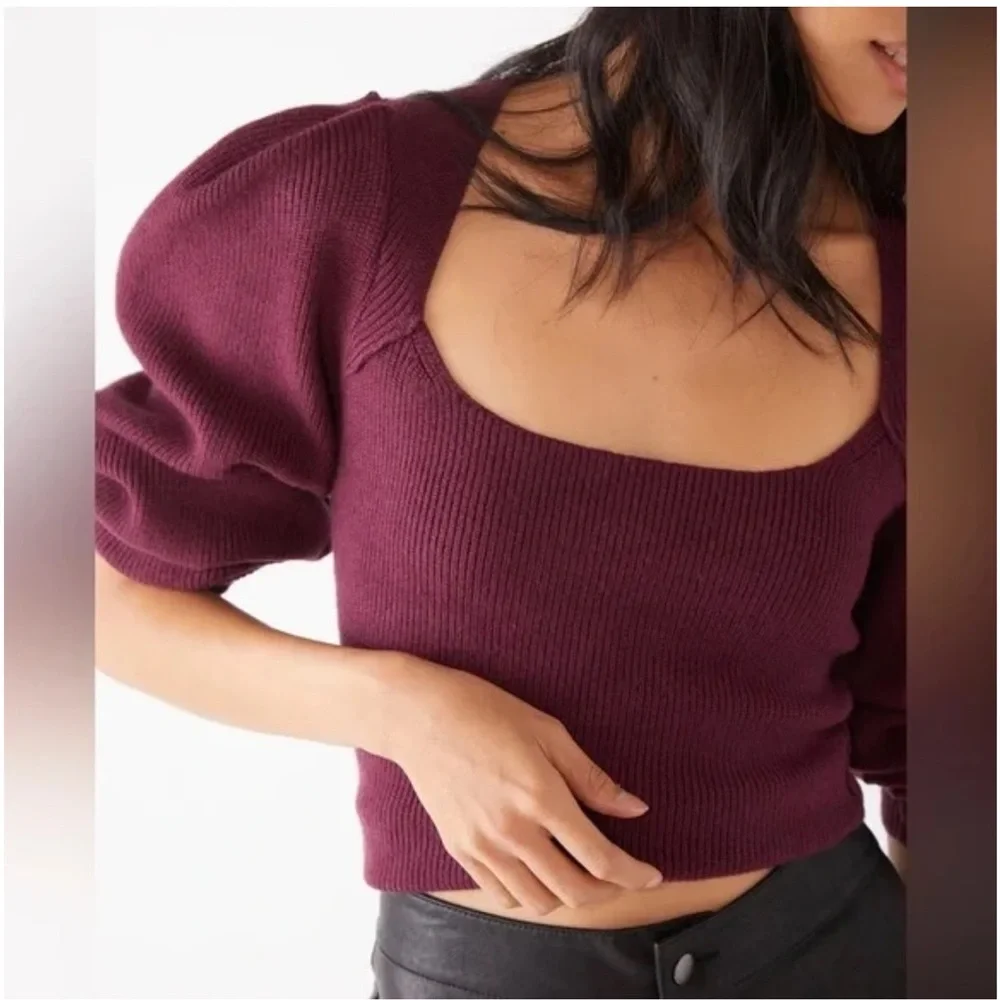 Free People Saffron Open Back Sweater - Picture 4 of 6